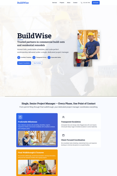 BuildWise website thumbnail